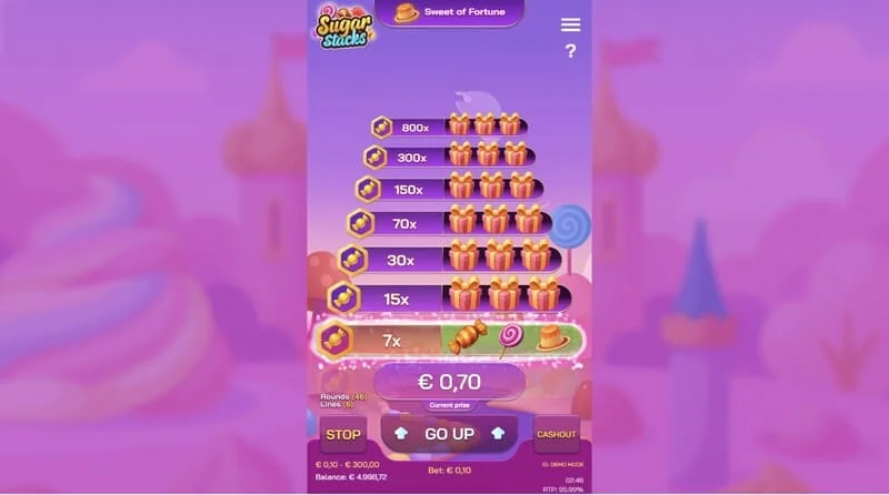 Sugar Stacks – слатка кула со десет кондиторски нивоа